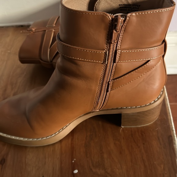 Ann Taylor Loft Riding Booties Wild Ginger Sz 9 - Picture 8 of 9